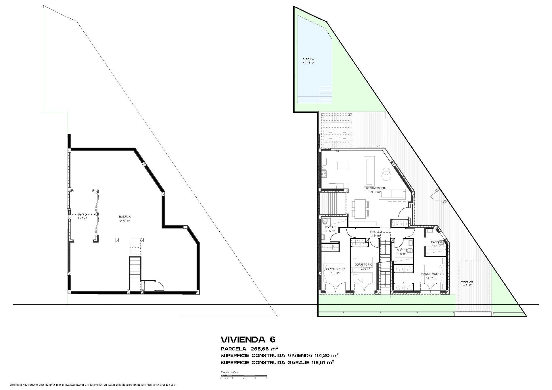 Huvila Santa Rosalia, Murcia, Espanja 3 makuuhuonetta, 208 m2 No. 195565