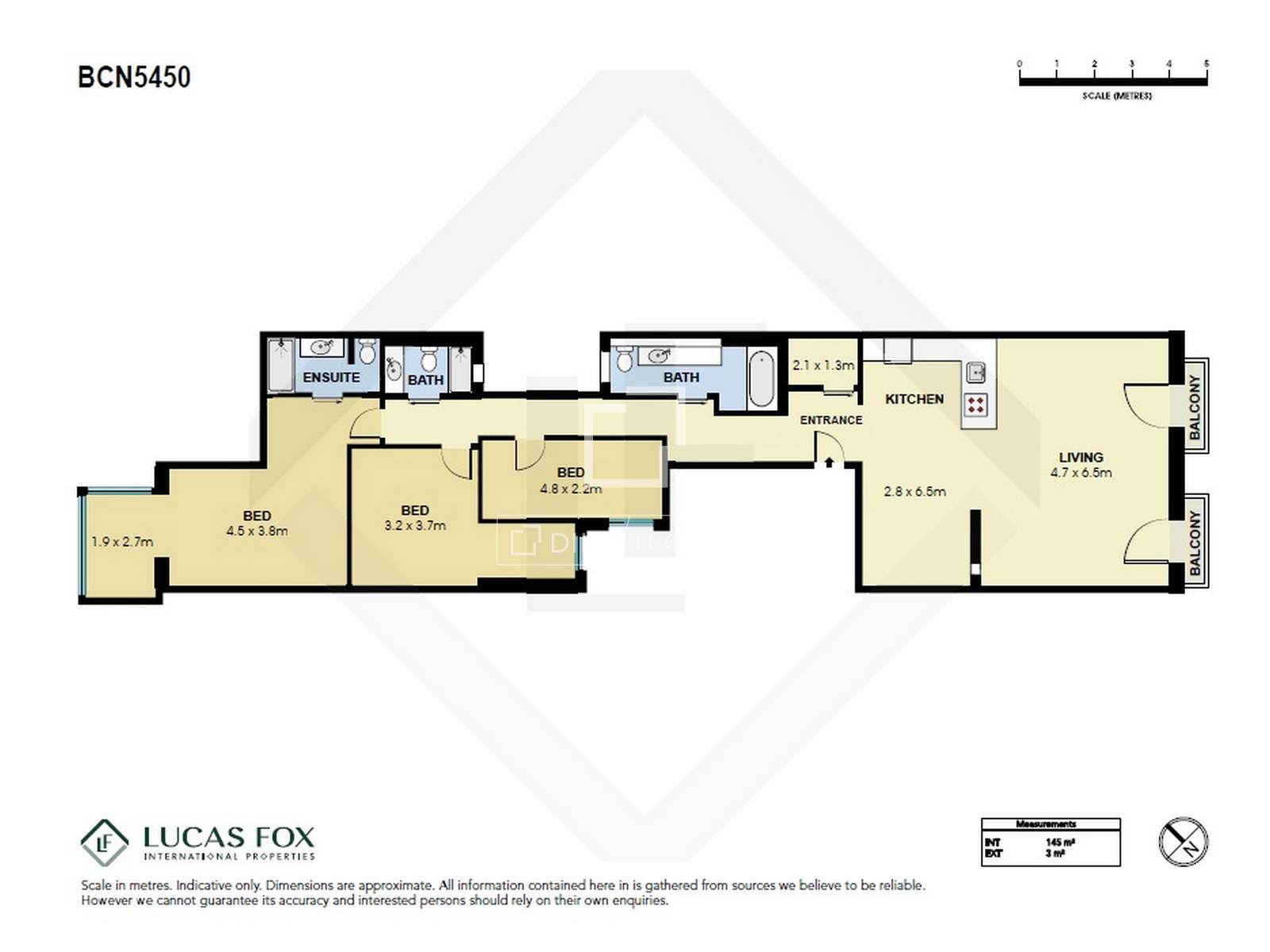 Apartament w Barcelona, Hiszpania 3 sypialnie, 150 mkw. nr 150504