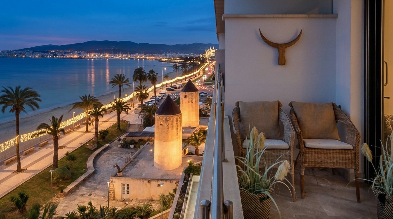 Apartament w Palma de Majorca, Mallorca, Hiszpania 5 sypialni, 230 mkw. nr 155876