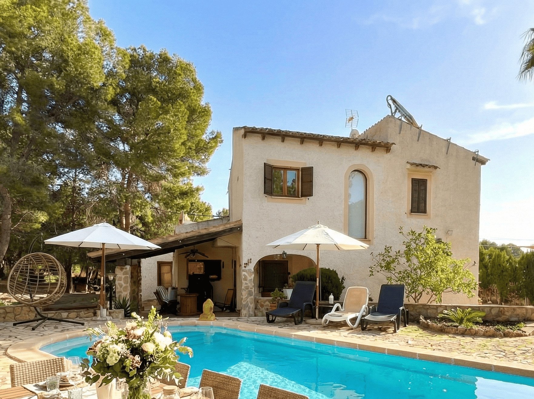 Huvila Costa De La Calma, Mallorca, Espanja 4 makuuhuonetta, 125 m2 No. 155877