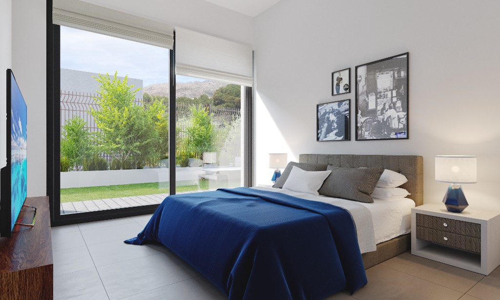 Villa i Finestrat, Alicante, Spanien 3 sovrum, 137 kvm. Nr. 145047