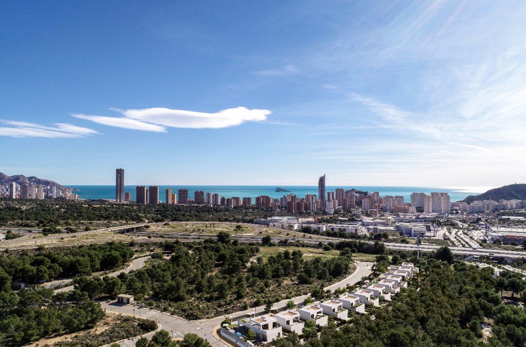 Villa i Finestrat, Alicante, Spanien 3 sovrum, 137 kvm. Nr. 145047