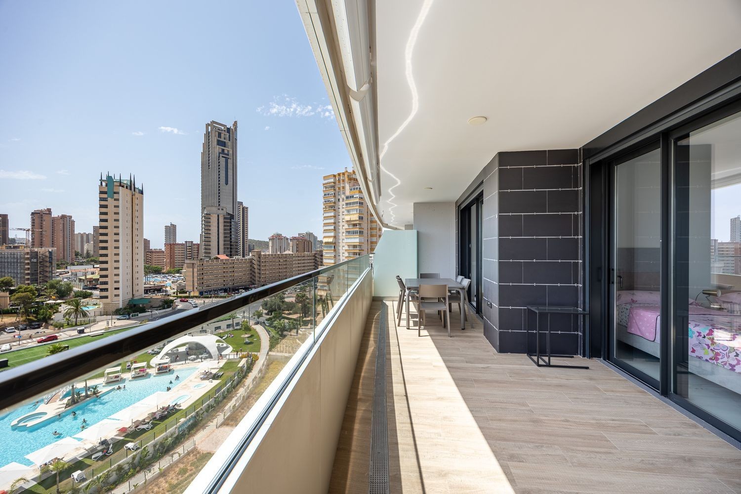 Wohnung in Benidorm, Alicante, Spanien 2 Schlafzimmer, 104 m2 Nr. 196102