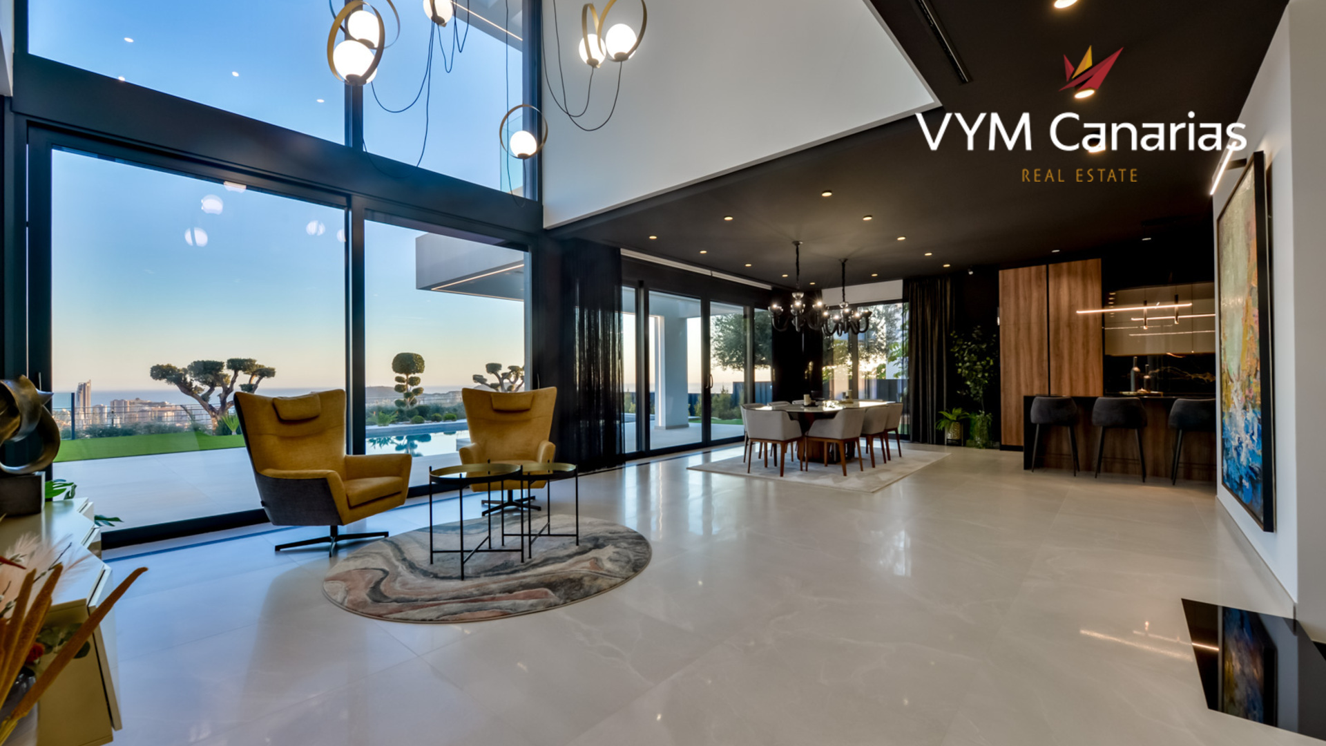 Villa a Golf Bahia, Alicante, Spagna 8 camere da letto, 998 mq. N° 54935