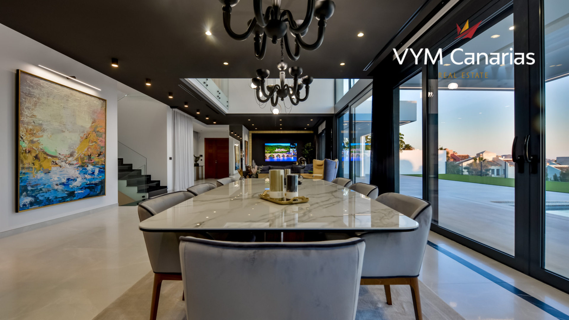 Villa a Golf Bahia, Alicante, Spagna 8 camere da letto, 998 mq. N° 54935