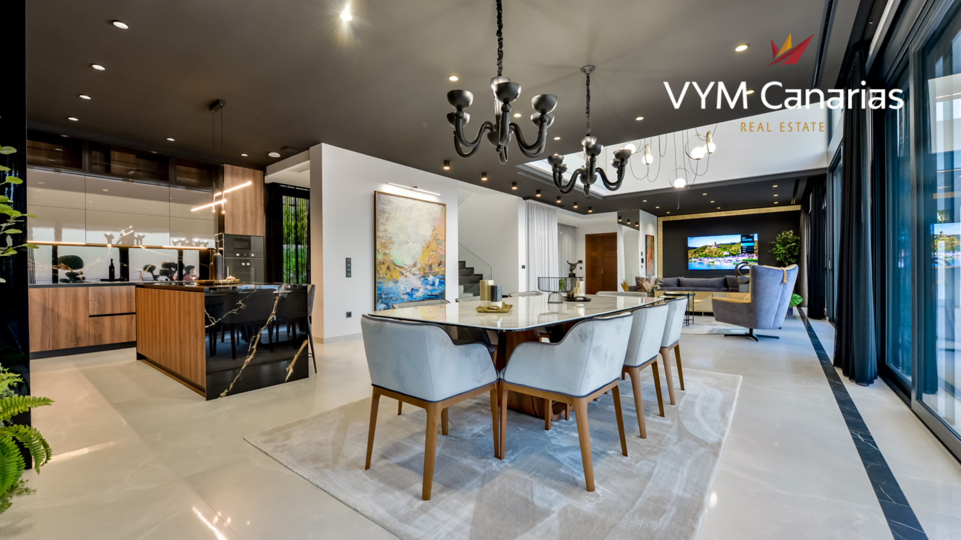 Villa a Golf Bahia, Alicante, Spagna 8 camere da letto, 998 mq. N° 54935