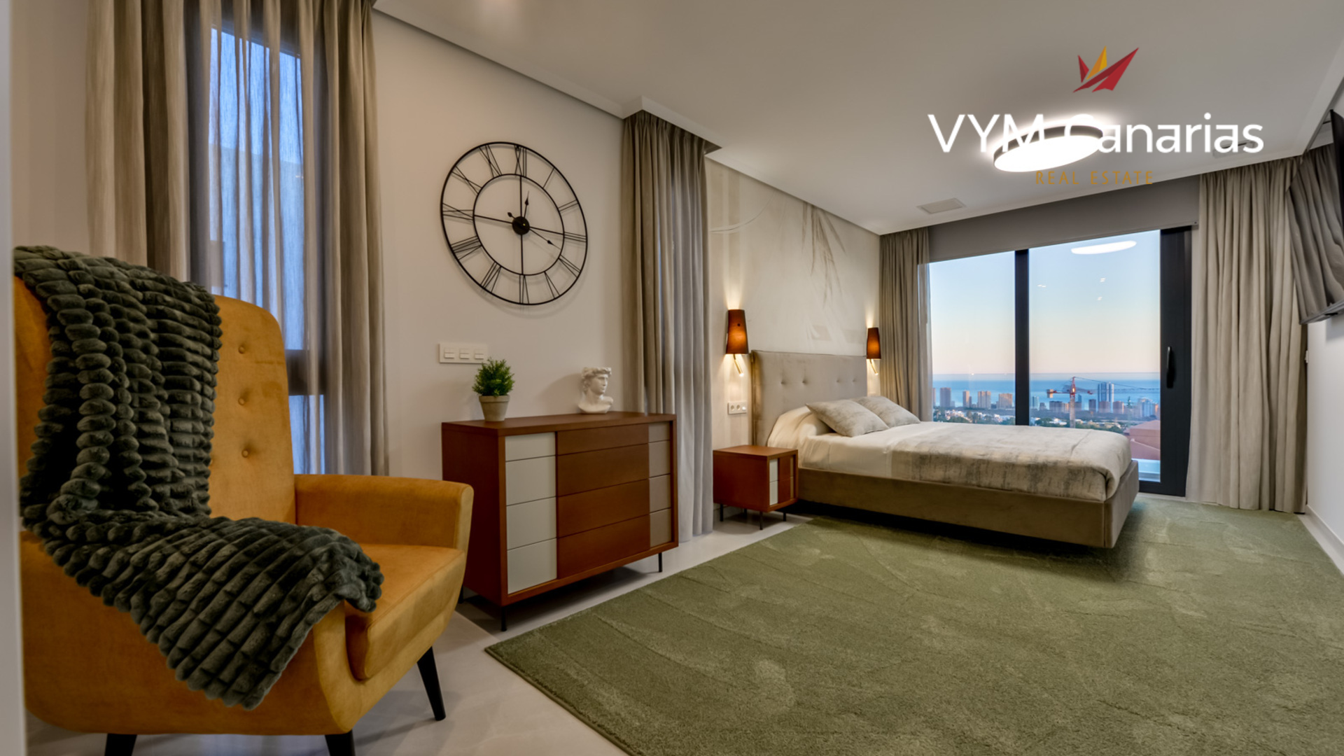 Villa a Golf Bahia, Alicante, Spagna 8 camere da letto, 998 mq. N° 54935