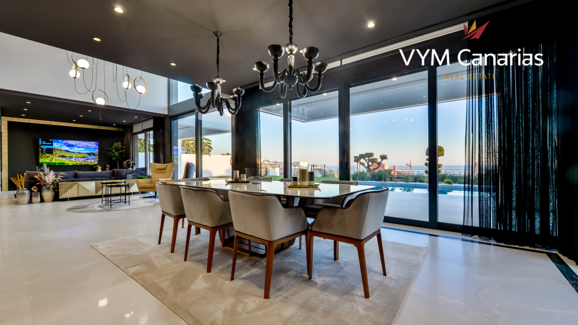 Villa a Golf Bahia, Alicante, Spagna 8 camere da letto, 998 mq. N° 54935