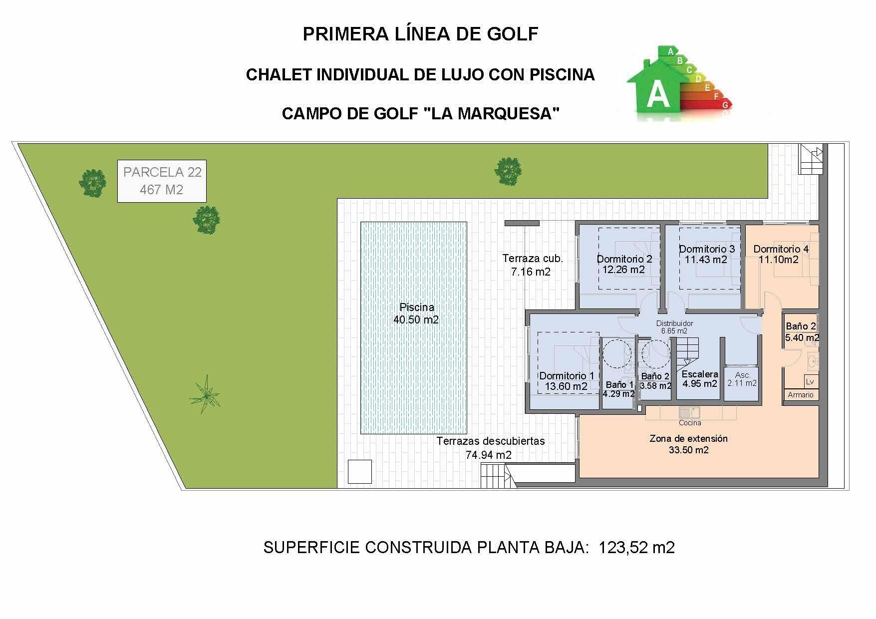 Huvila Rojales, Alicante, Espanja 4 makuuhuonetta, 260 m2 No. 195412