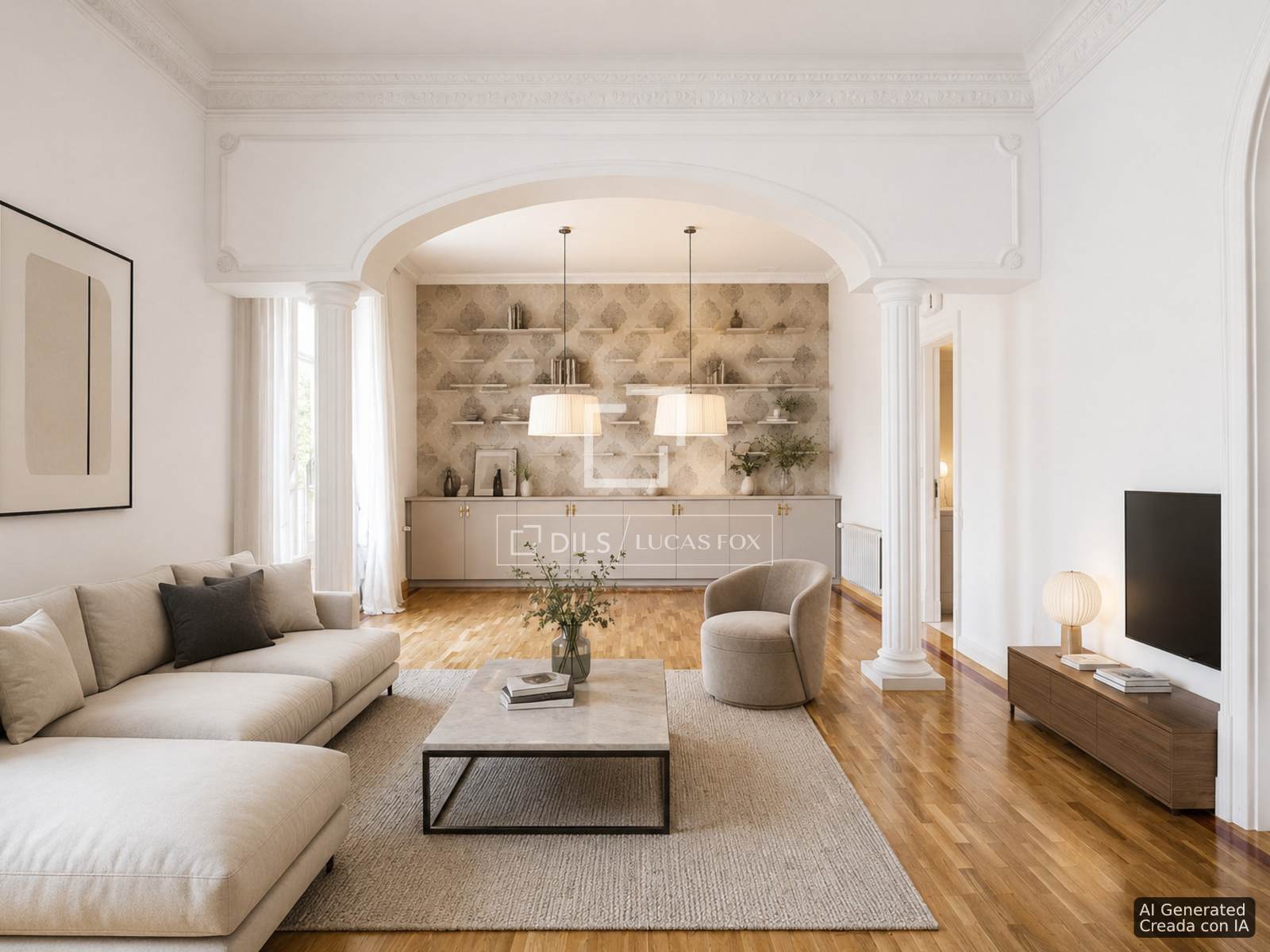 Dzīvoklis Barcelona, Spānijā 5 istabas, 217 m2 Nr. 168319