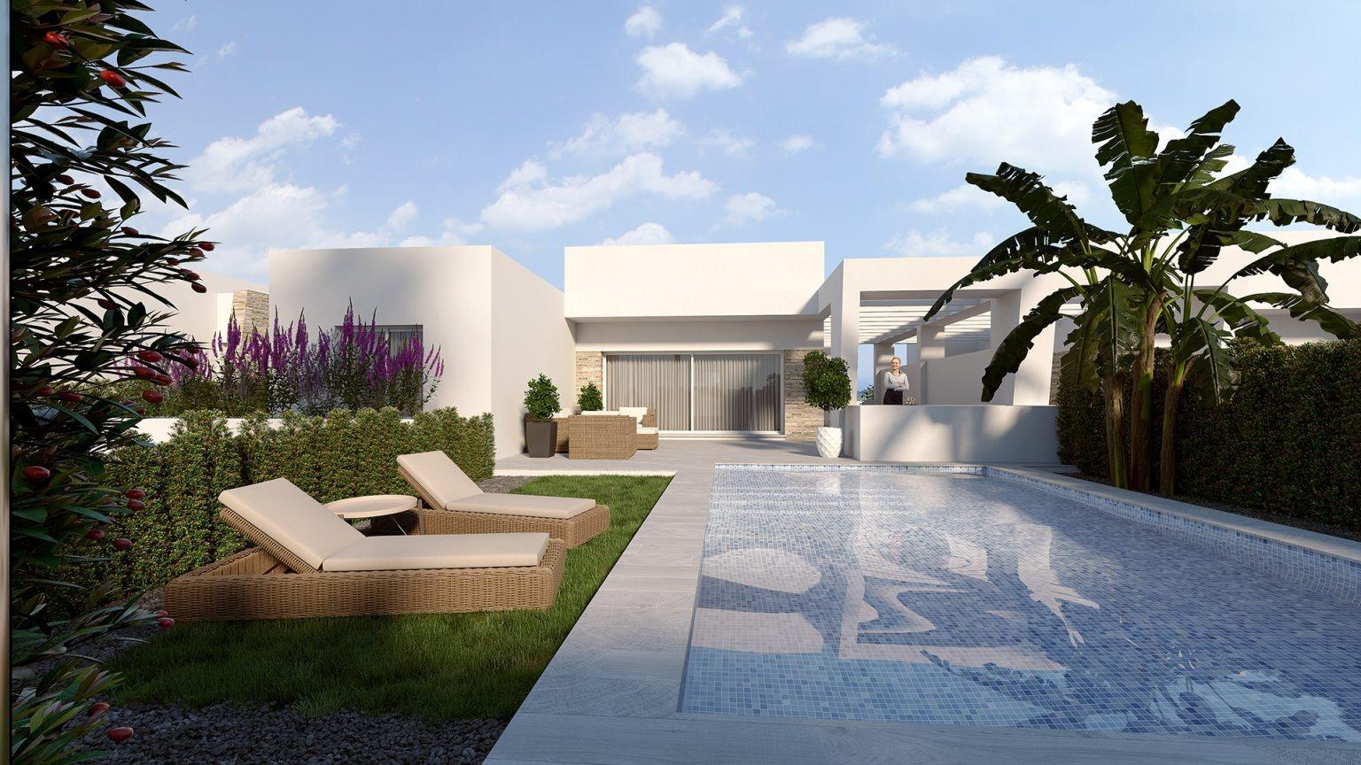 Villa i Algorfa, Alicante, Spanien 3 sovrum, 136 kvm. Nr. 165366