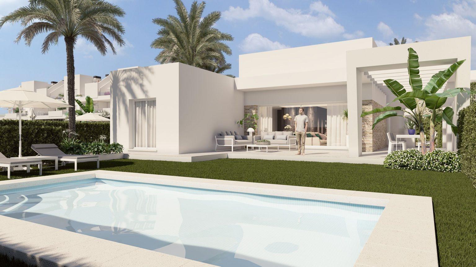 Villa i Algorfa, Alicante, Spanien 3 sovrum, 136 kvm. Nr. 165366