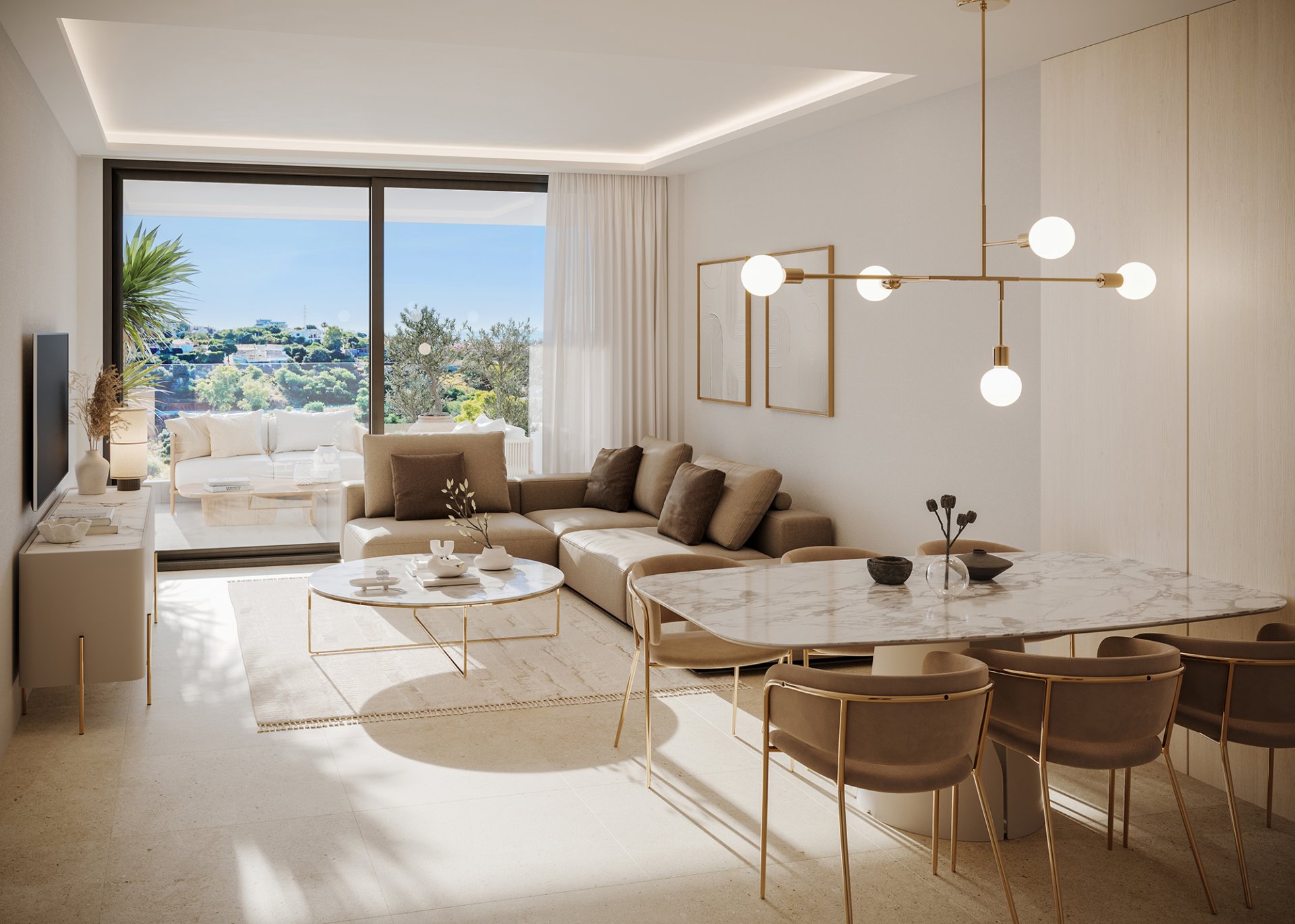 Lägenhet i Fuengirola, Malaga, Spanien 4 sovrum, 230 kvm. Nr. 134705