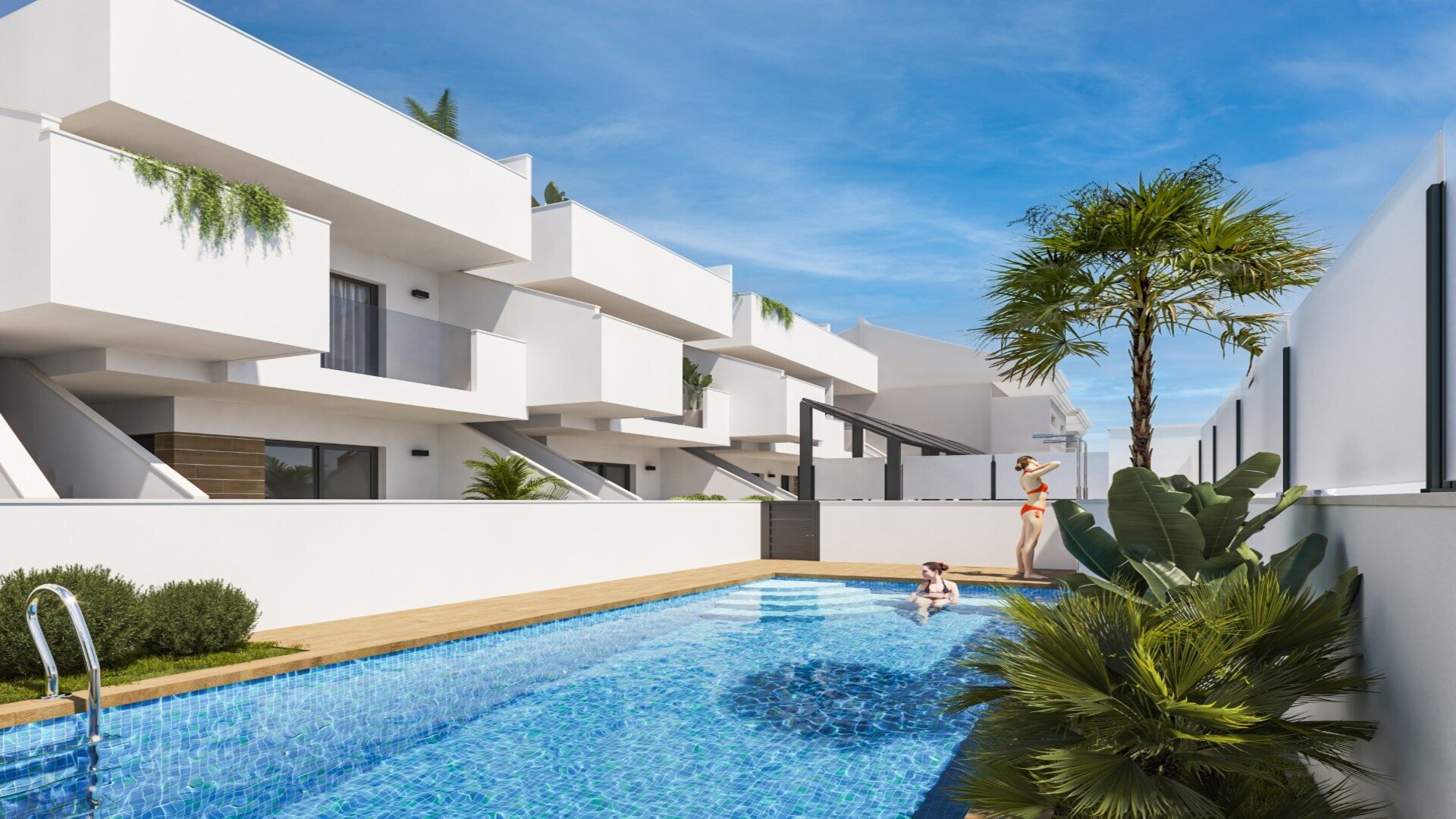 Bungalow en Villas Joblan 2, San Pedro del Pinatar, Murcia, España 3 dormitorios, 86.9 m2 No. 148438