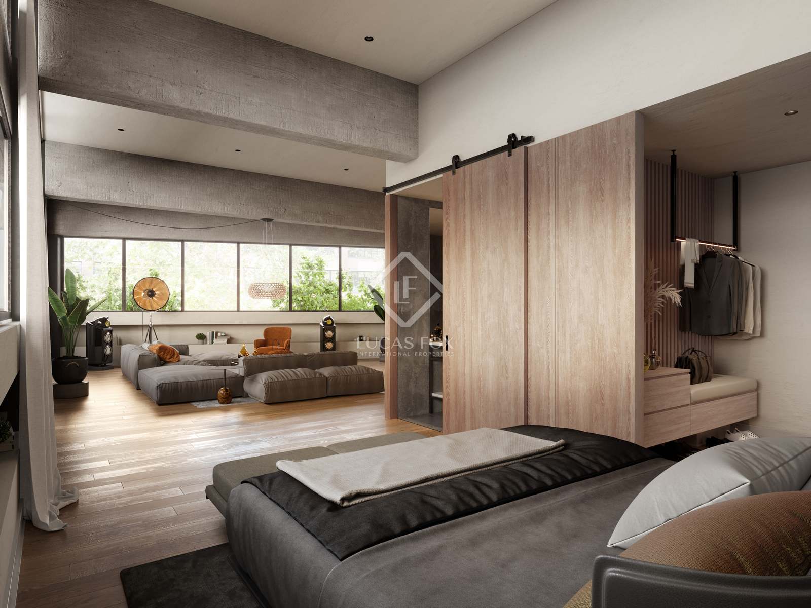 Wohnung in Barcelona, Spanien 1 Schlafzimmer, 59 m2 Nr. 192618