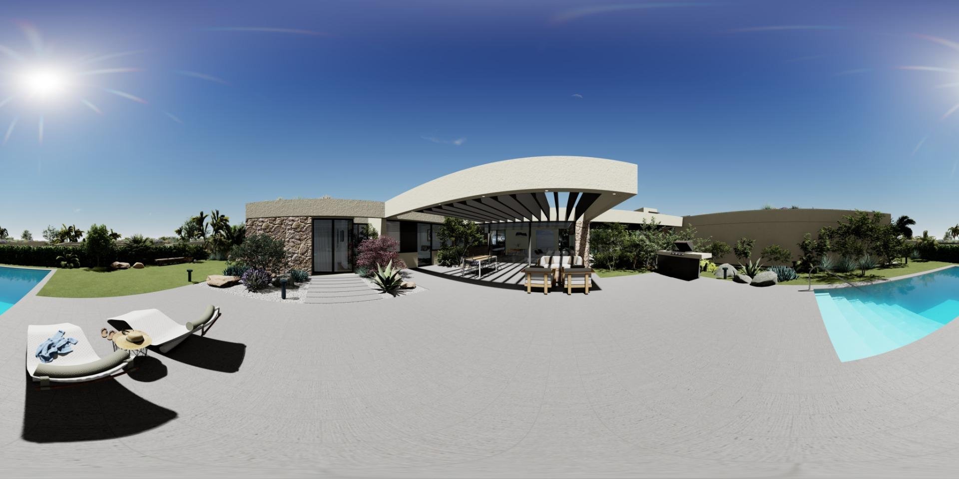 Villa in Banos Y Mendigo, Murcia, Spain 2 bedrooms, 307 sq.m. No. 165211