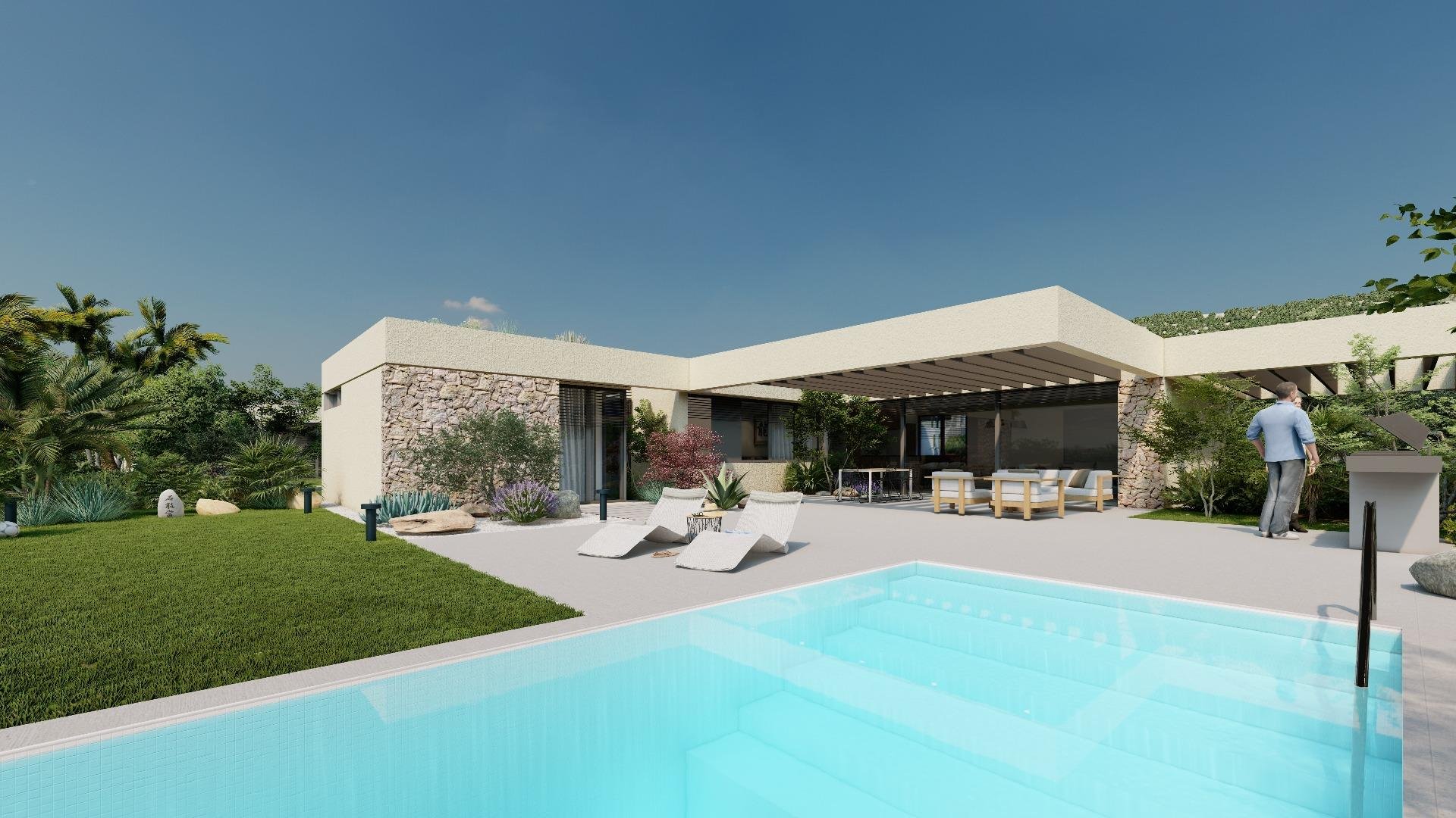 Villa in Banos Y Mendigo, Murcia, Spain 2 bedrooms, 307 sq.m. No. 165211