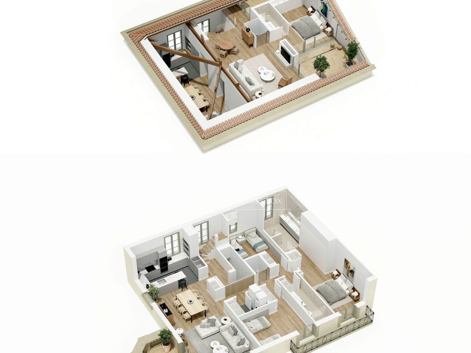 Huoneisto Sant Just Desvern, Barcelona, Espanja 4 makuuhuonetta, 223 m2 No. 150632