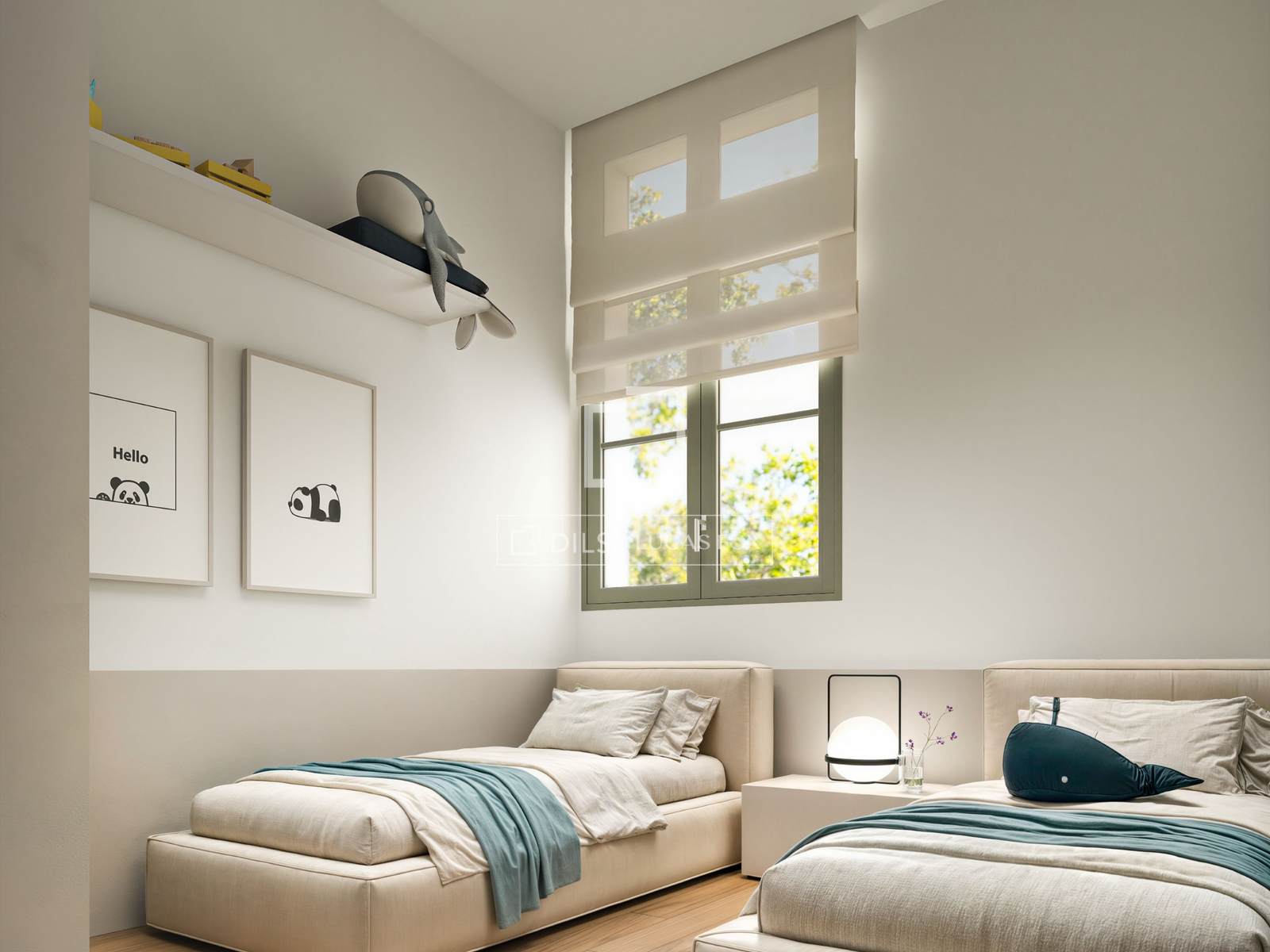 Huoneisto Sant Just Desvern, Barcelona, Espanja 4 makuuhuonetta, 223 m2 No. 150632