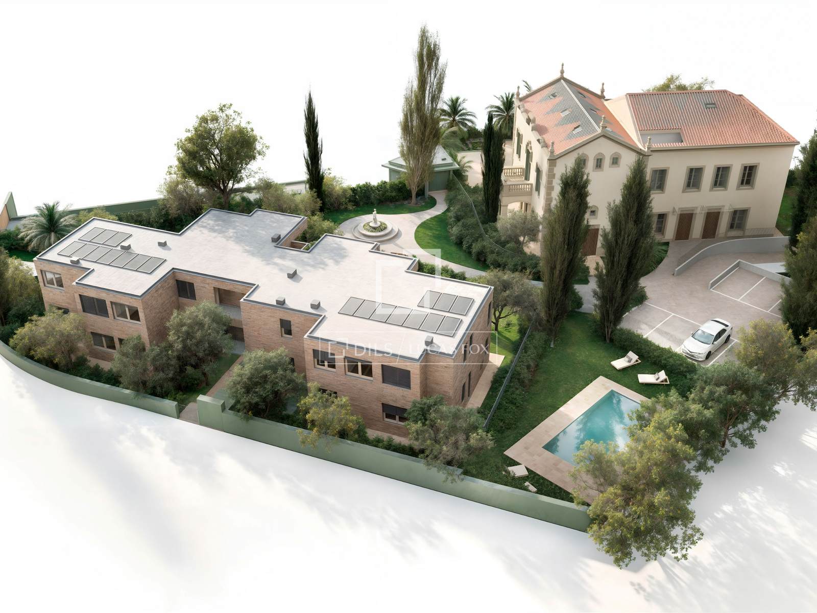 Huoneisto Sant Just Desvern, Barcelona, Espanja 4 makuuhuonetta, 223 m2 No. 150632