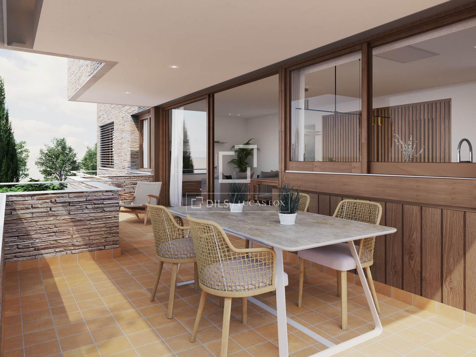 Apartment à Sant Just Desvern, Barcelona, Espagne 4 chambres, 117 m2 No. 150635