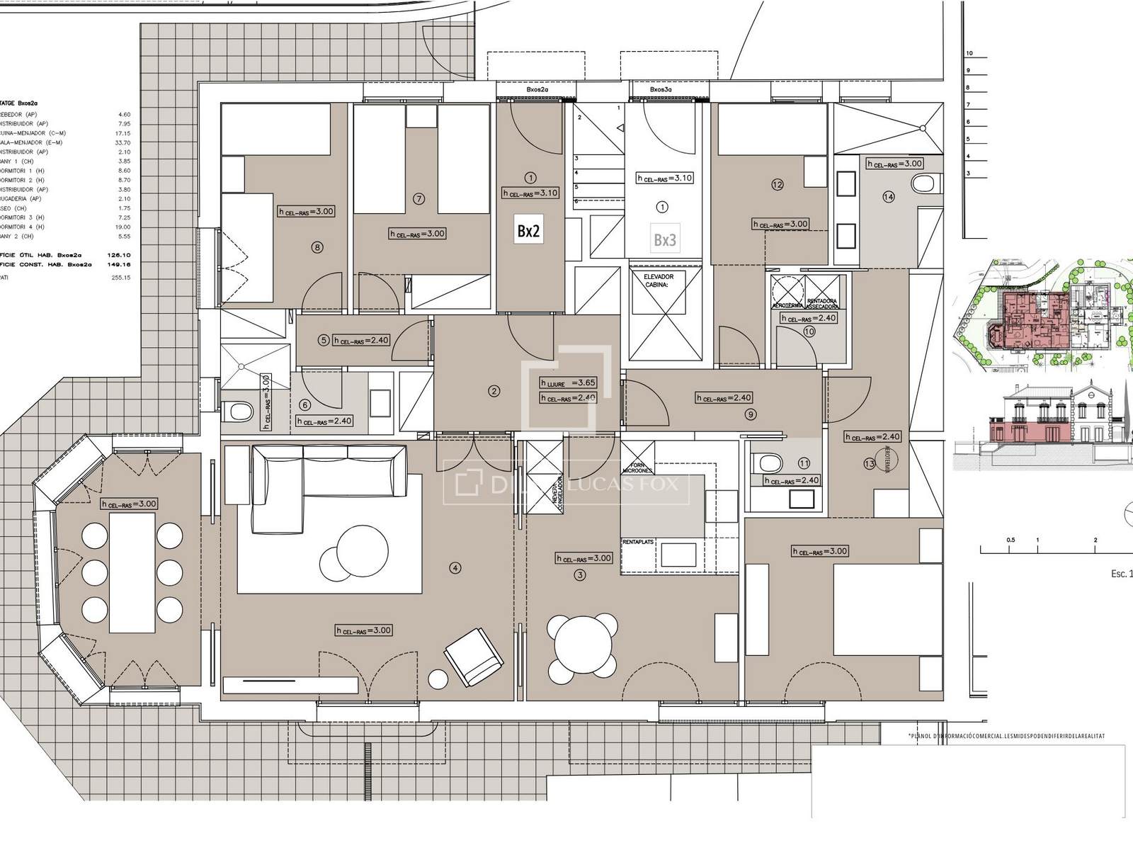 Wohnung in Sant Just Desvern, Barcelona, Spanien 4 Schlafzimmer, 149 m2 Nr. 150631