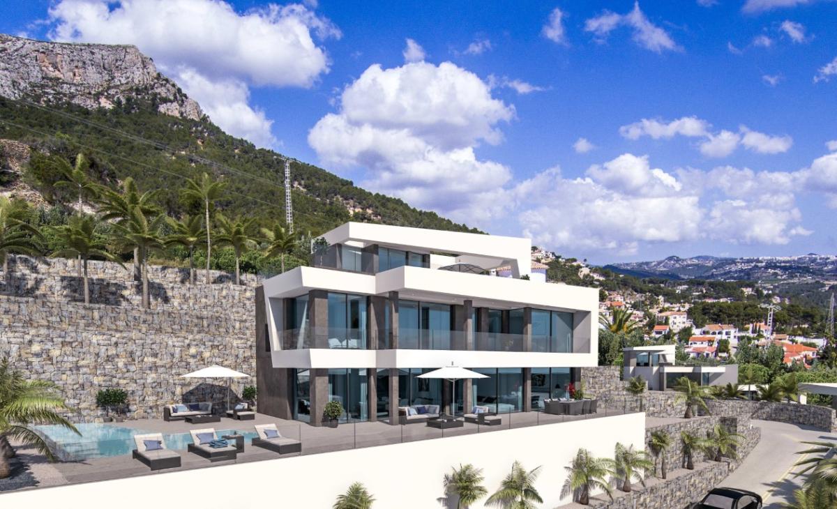 Villa Calpe, Alicante, Spānijā 4 istabas, 410 m2 Nr. 80517