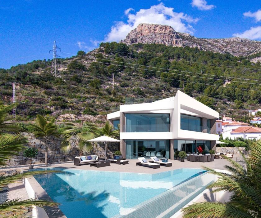 Villa Calpe, Alicante, Spānijā 4 istabas, 410 m2 Nr. 80517