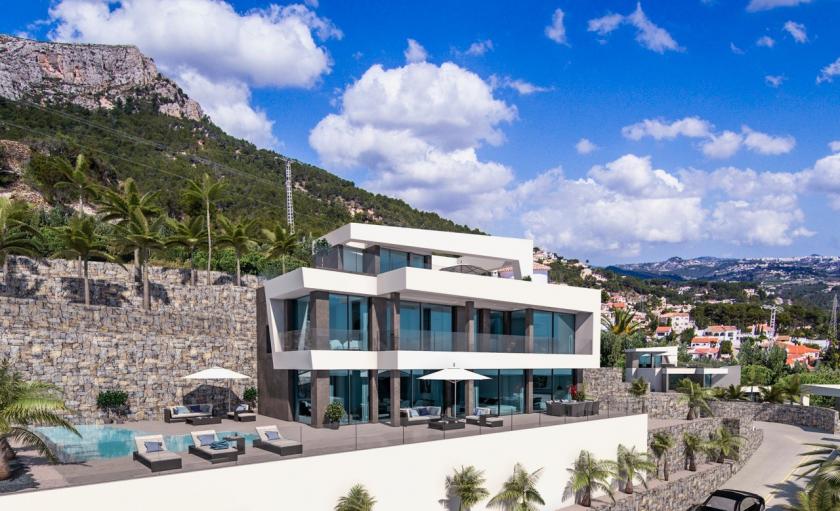 Villa Calpe, Alicante, Spānijā 4 istabas, 410 m2 Nr. 80517