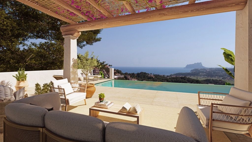 Willa w Moraira, Alicante, Hiszpania 4 sypialnie, 303 mkw. nr 99586