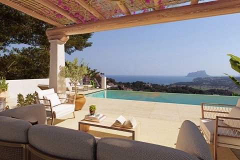 Huvila Moraira, Alicante, Espanja 4 makuuhuonetta, 303 m2 No. 99586
