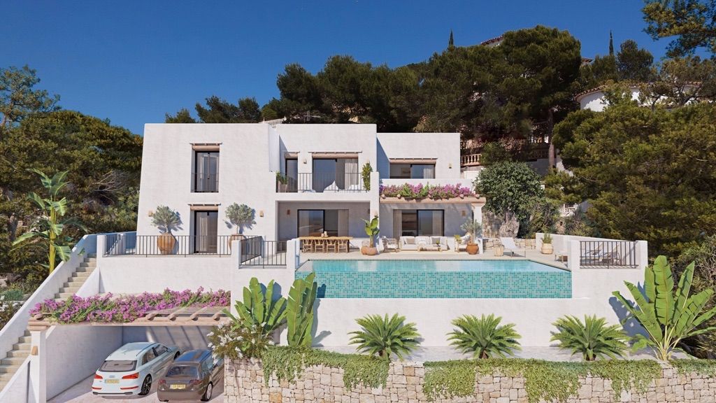 Willa w Moraira, Alicante, Hiszpania 4 sypialnie, 303 mkw. nr 99586