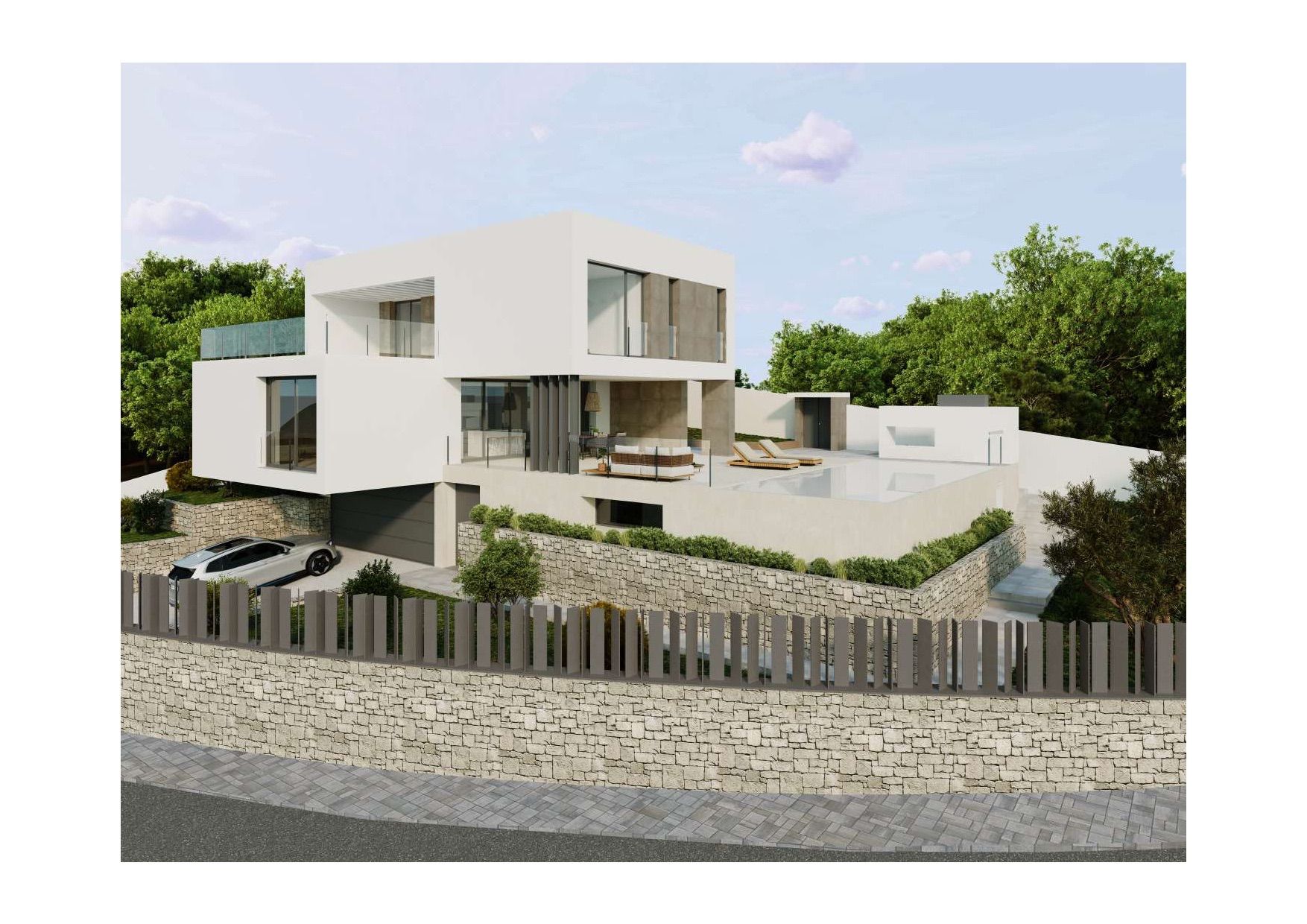 Willa w Moraira, Alicante, Hiszpania 4 sypialnie, 471 mkw. nr 99587