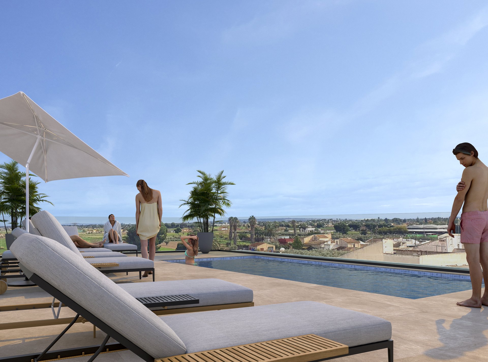 Apartamento en Catral, Alicante, España 3 dormitorios, 107 m2 No. 163099