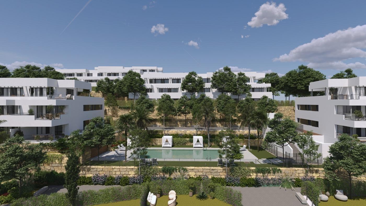 Takvåning i Casares, Malaga, Spanien 3 sovrum, 117 kvm. Nr. 169243