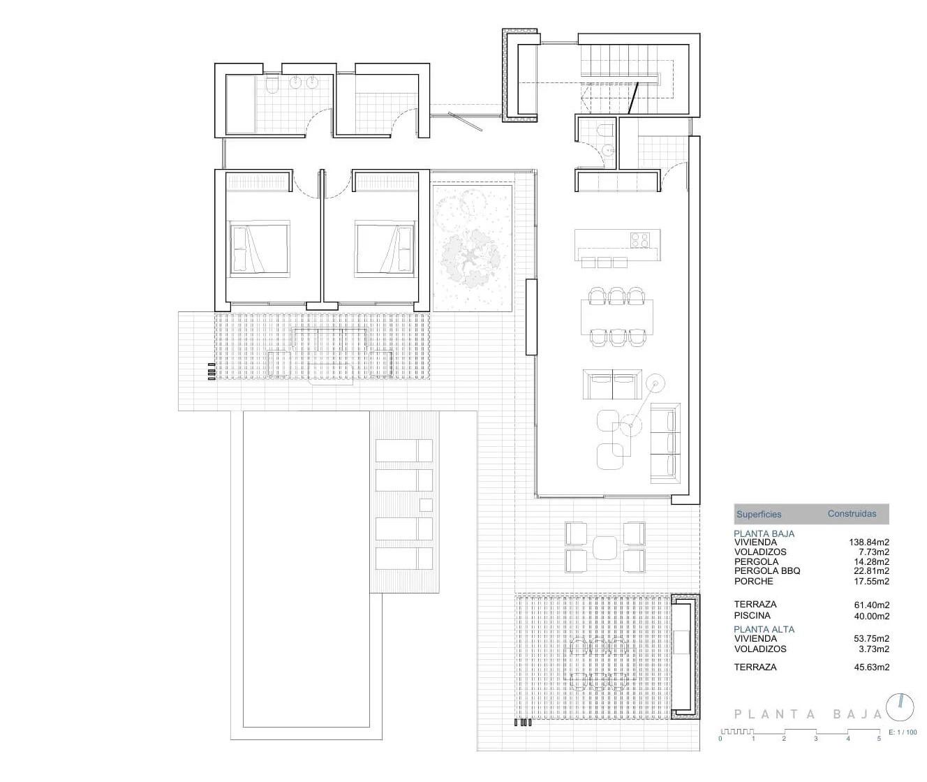 Huvila La Cala, Alicante, Espanja 3 makuuhuonetta, 210 m2 No. 141449