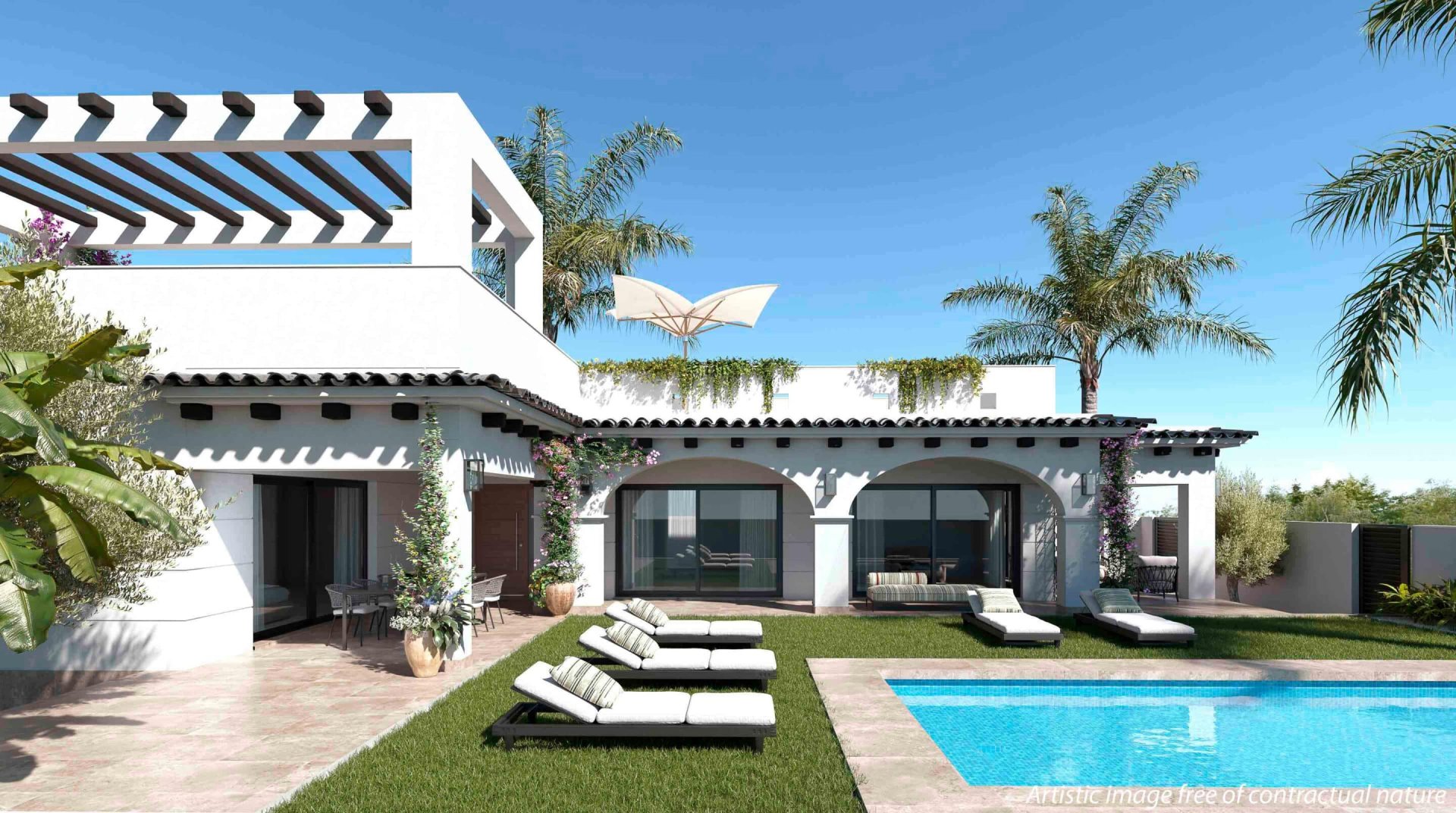 Villa en Ciudad Quesada, Alicante, España 3 dormitorios, 174 m2 No. 133824