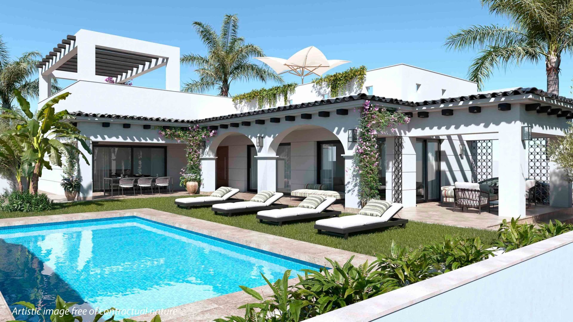 Villa en Ciudad Quesada, Alicante, España 3 dormitorios, 174 m2 No. 133824