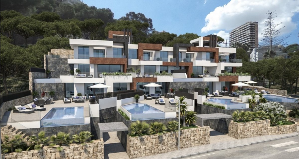 Penthäuser in Benidorm, Alicante, Spanien 4 Schlafzimmer, 175 m2 Nr. 164979