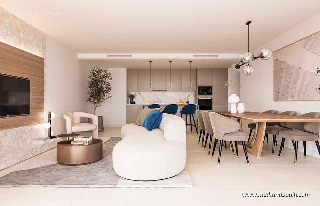 Apartment à Estepona, Malaga, Espagne 3 chambres, 122 m2 No. 155803