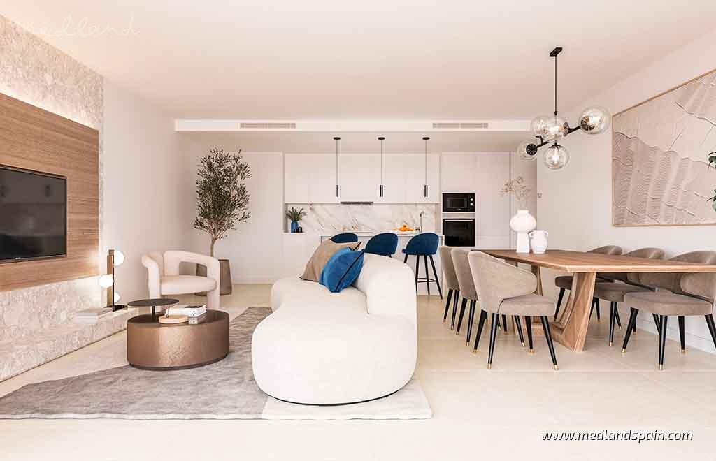 Apartment à Estepona, Malaga, Espagne 3 chambres, 122 m2 No. 155803