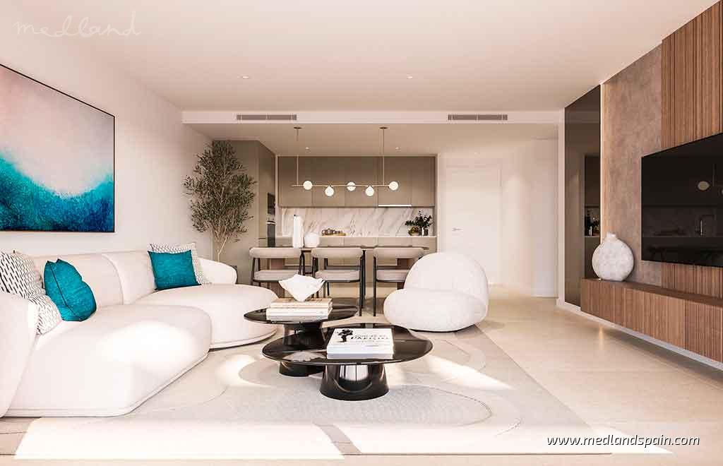 Apartment à Estepona, Malaga, Espagne 3 chambres, 122 m2 No. 155803