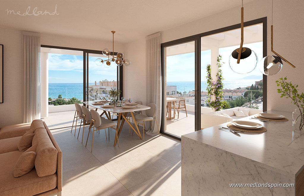 Apartment in Rincon de la Victoria, Malaga, Spain 2 bedrooms, 92 sq.m. No. 155807
