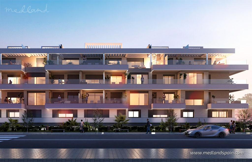 Apartment in Rincon de la Victoria, Malaga, Spain 2 bedrooms, 92 sq.m. No. 155807