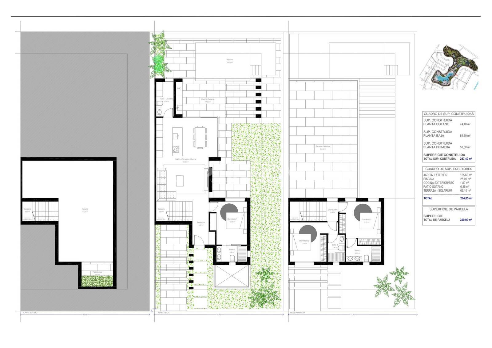 Villa in Torre-Pacheco, Murcia, Spain 3 bedrooms, 217 sq.m. No. 168960