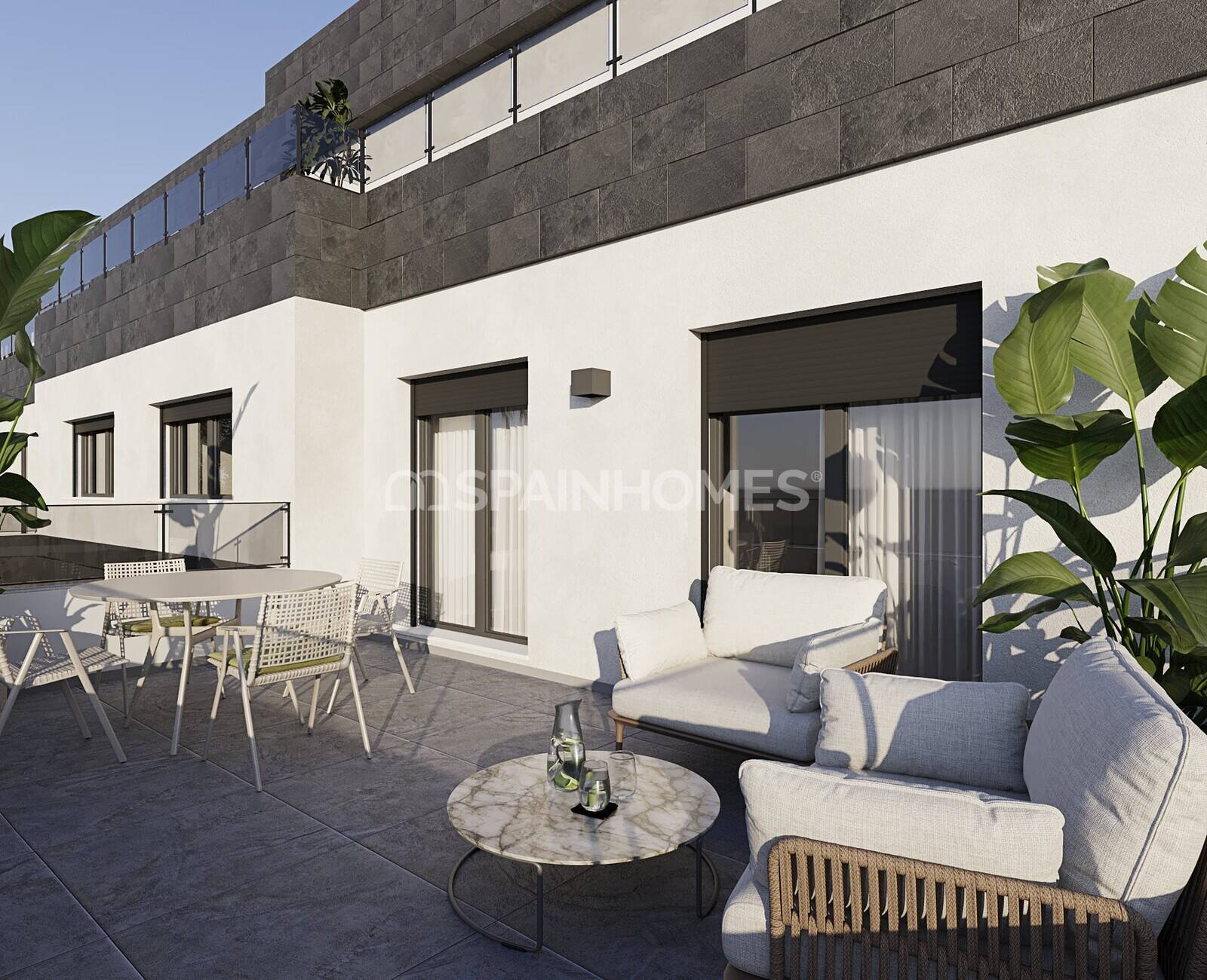 Attico a Casares, Malaga, Spagna 2 camere da letto, 95 mq. N° 161093