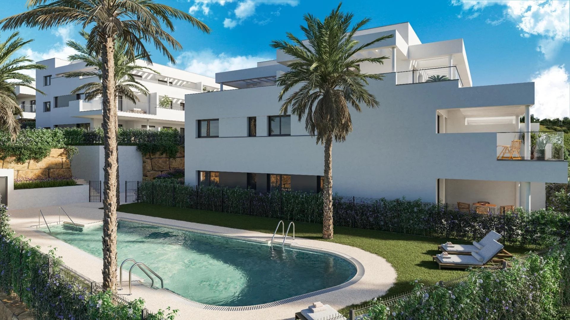 Apartment à Casares, Malaga, Espagne 2 chambres, 92 m2 No. 194857