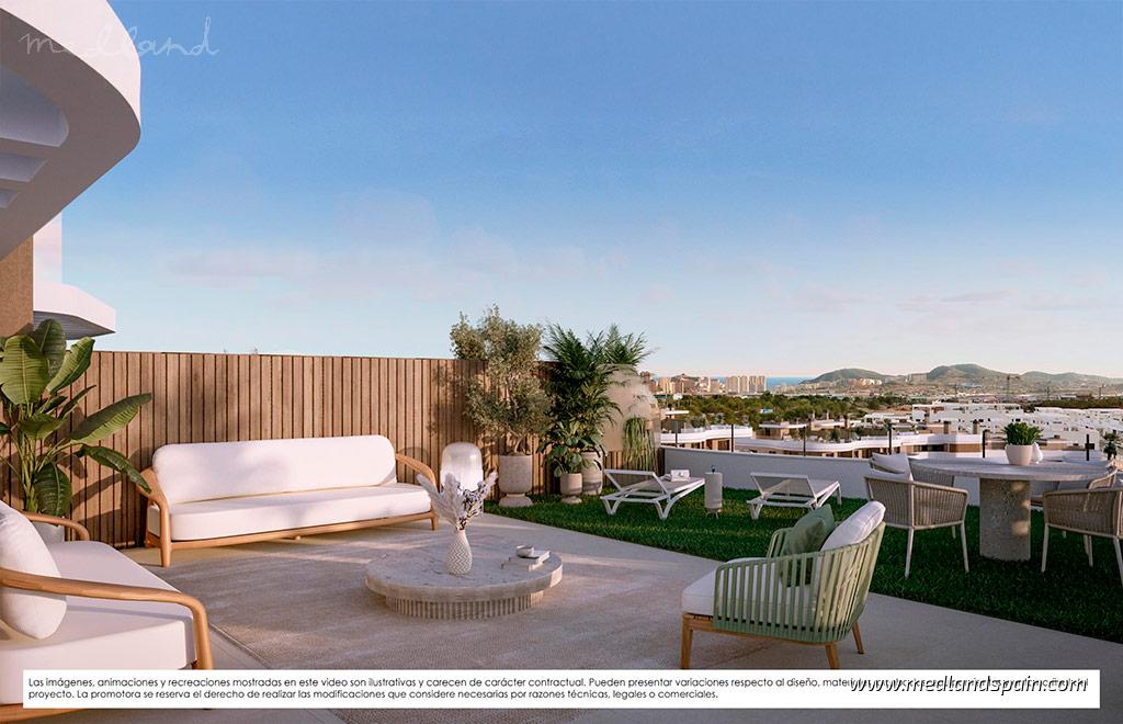 Apartment in Finestrat, Alicante, Spain 2 bedrooms, 100 sq.m. No. 192956