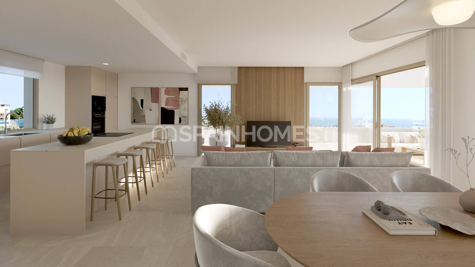 Attico a Mijas, Malaga, Spagna 3 camere da letto, 197 mq. N° 146549