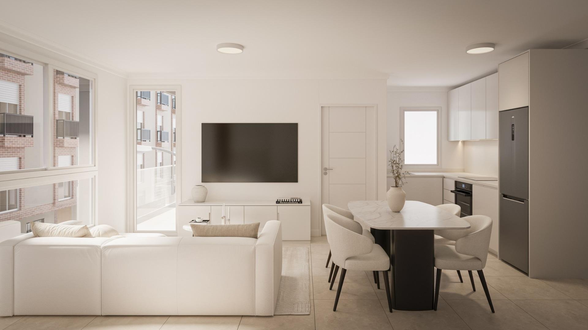 Wohnung in Torrevieja, Alicante, Spanien 1 Schlafzimmer, 45 m2 Nr. 193842